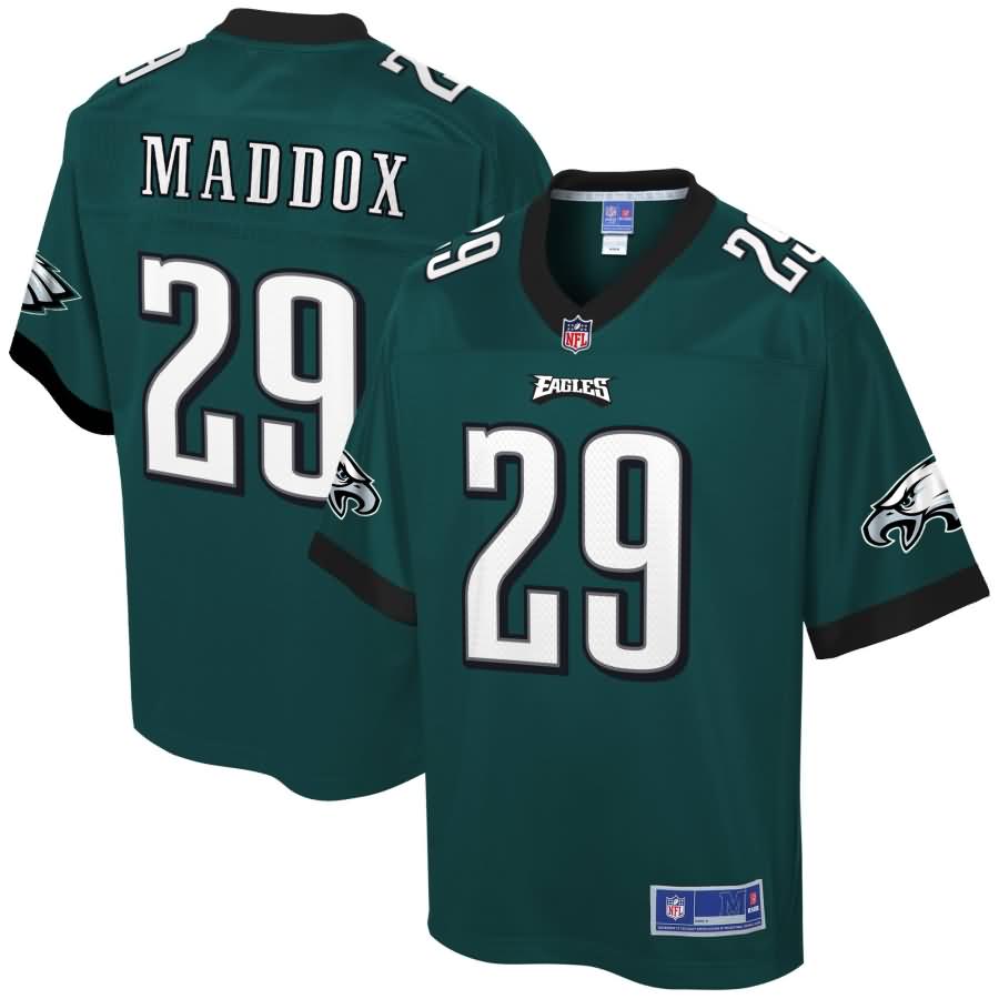 Avonte Maddox Philadelphia Eagles NFL Pro Line Game Jersey - Midnight Green