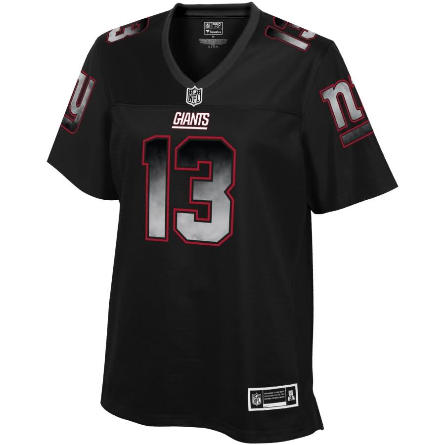 Odell Beckham Jr New York Giants NFL Pro Line Women's Pro Line Smoke Fashion Jersey - Black