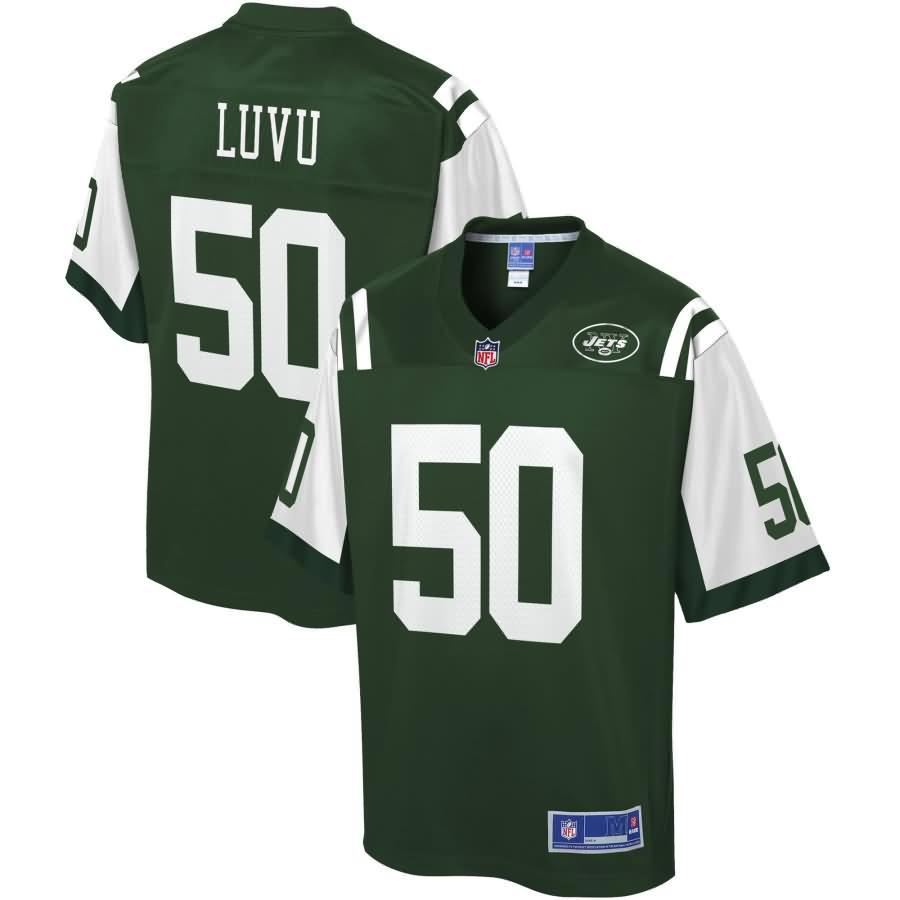 Frankie Luvu New York Jets NFL Pro Line Player Jersey - Green