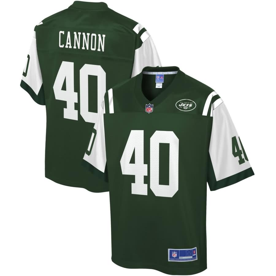 Trenton Cannon New York Jets NFL Pro Line Player Jersey - Green