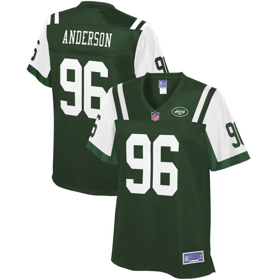 Henry Anderson New York Jets NFL Pro Line Women's Player Jersey - Green