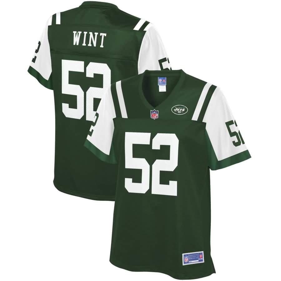 Anthony Wint New York Jets NFL Pro Line Women's Player Jersey - Green