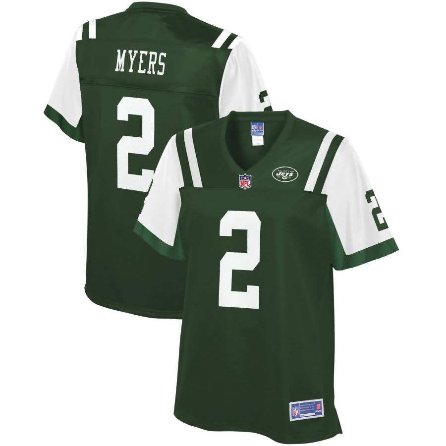 Jason Myers New York Jets NFL Pro Line Women's Player Jersey - Green