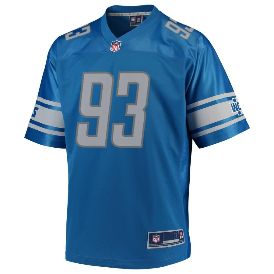 Da'Shawn Hand Detroit Lions NFL Pro Line Player Jersey - Blue