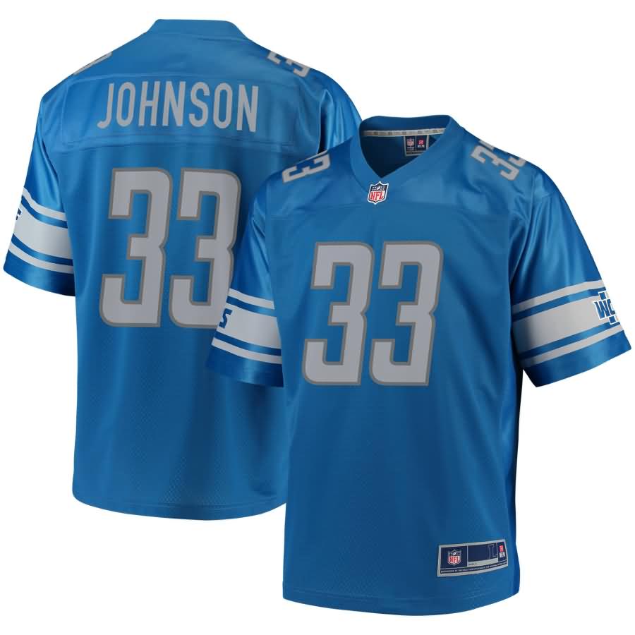 Kerryon Johnson Detroit Lions NFL Pro Line Youth Player Jersey - Blue