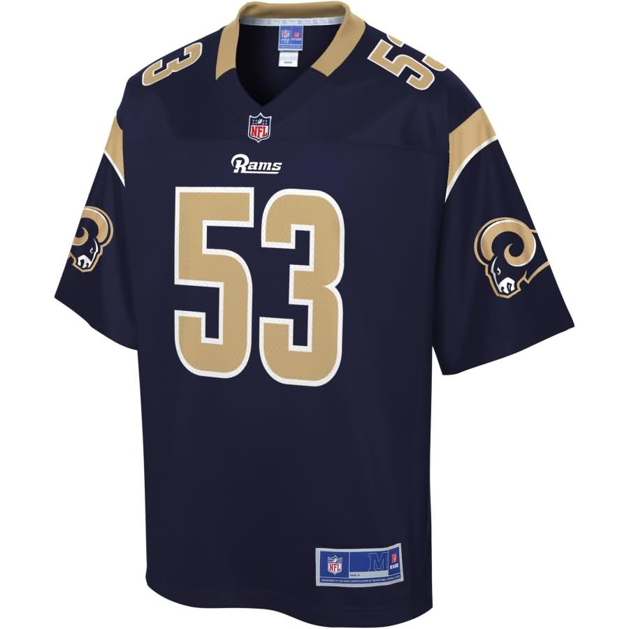 Justin Lawler Los Angeles Rams NFL Pro Line Player Jersey - Navy