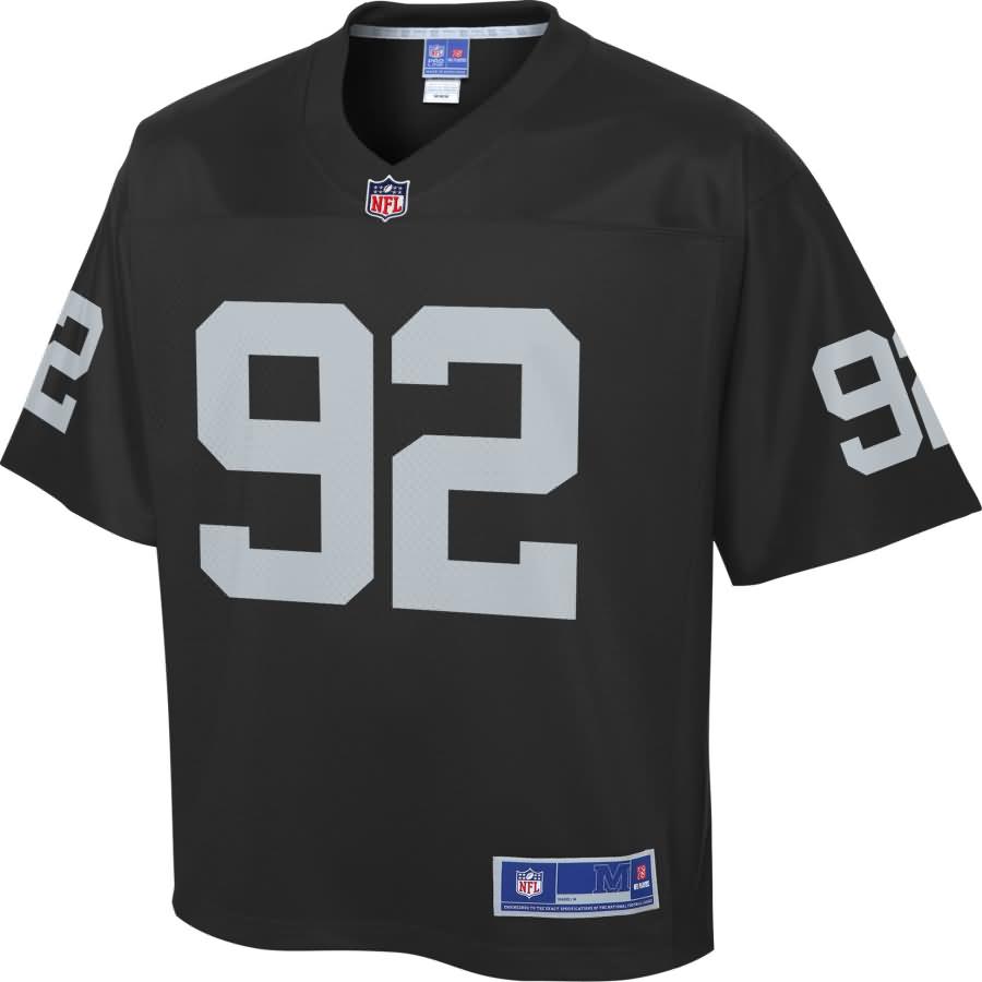 PJ Hall Oakland Raiders NFL Pro Line Player Jersey - Black