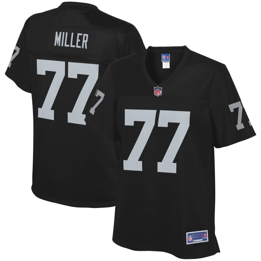 Kolton Miller Oakland Raiders NFL Pro Line Women's Player Jersey - Black