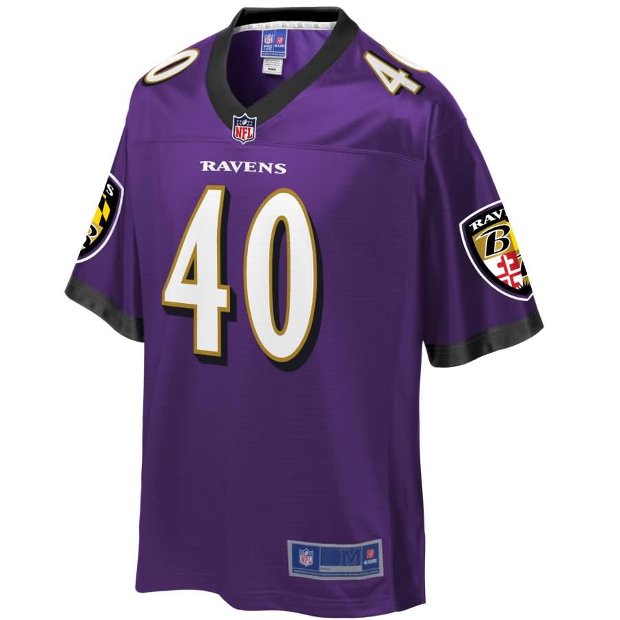 Kenny Young Baltimore Ravens NFL Pro Line Player Jersey - Purple