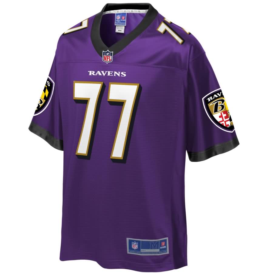 Bradley Bozeman Baltimore Ravens NFL Pro Line Player Jersey - Purple