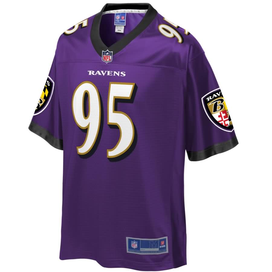 Zach Sieler Baltimore Ravens NFL Pro Line Player Jersey - Purple