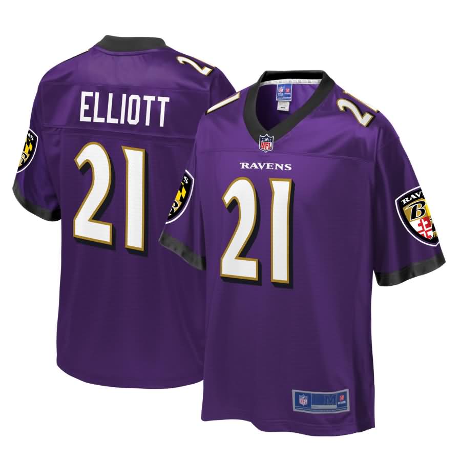 DeShon Elliott Baltimore Ravens NFL Pro Line Youth Player Jersey - Purple
