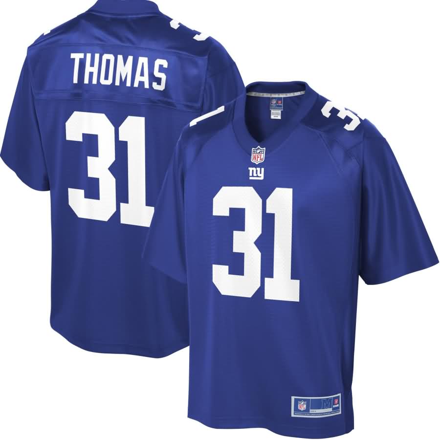 Michael Thomas New York Giants NFL Pro Line Player Jersey - Royal