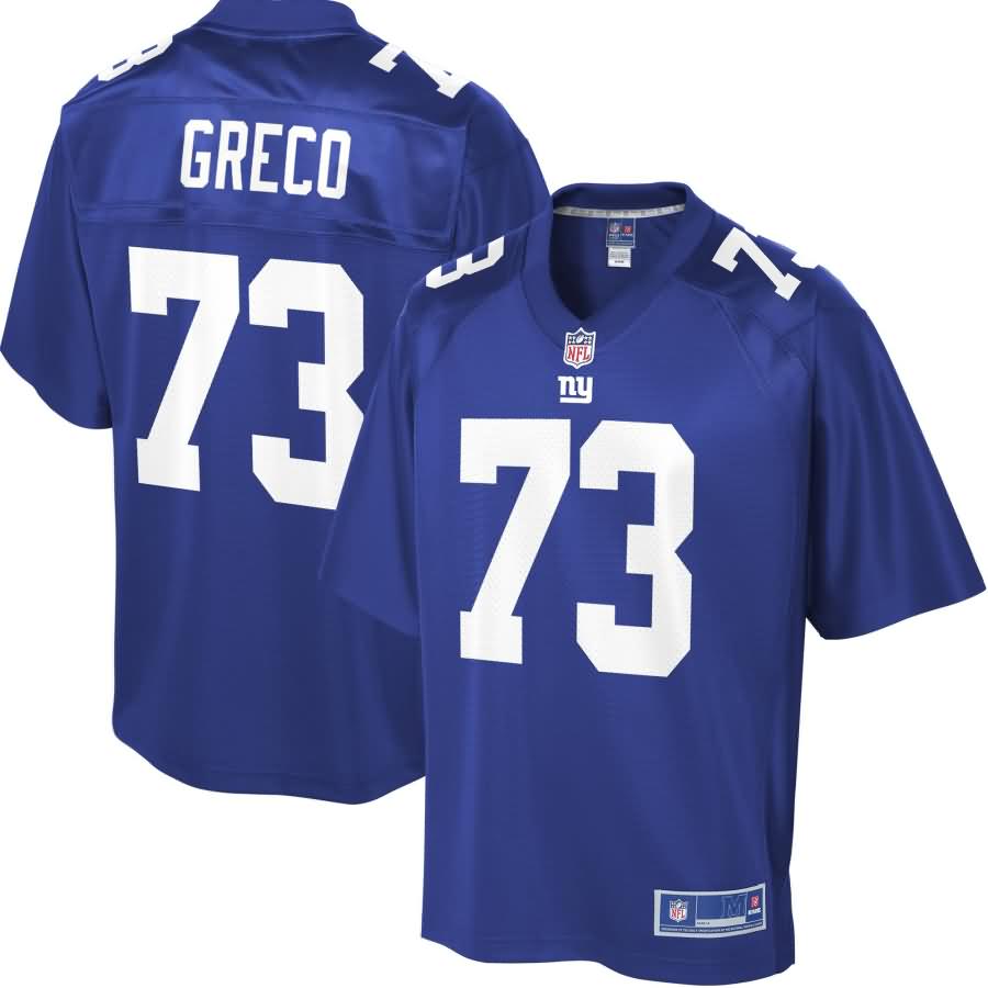 John Greco New York Giants NFL Pro Line Player Jersey - Royal