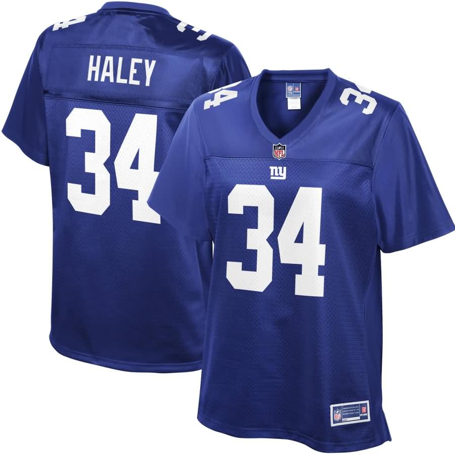 Grant Haley New York Giants NFL Pro Line Women's Player Jersey - Royal