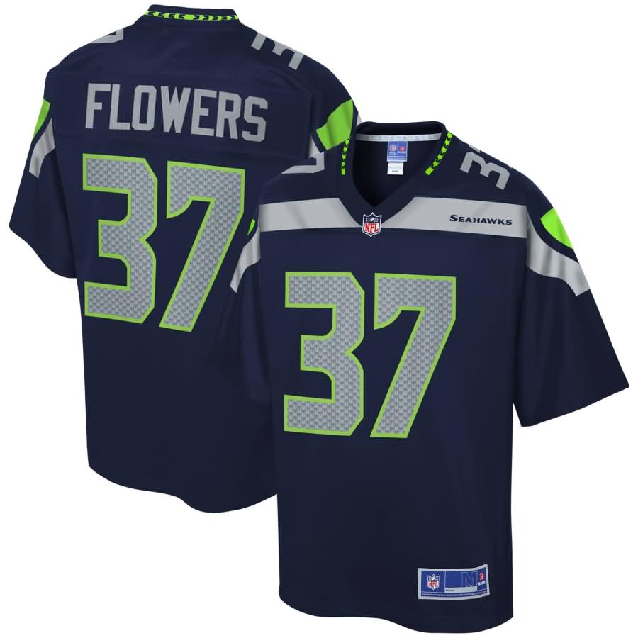 Tre Flowers Seattle Seahawks NFL Pro Line Player Jersey - College Navy