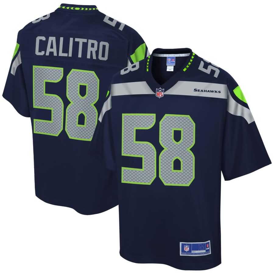 Austin Calitro Seattle Seahawks NFL Pro Line Player Jersey - College Navy