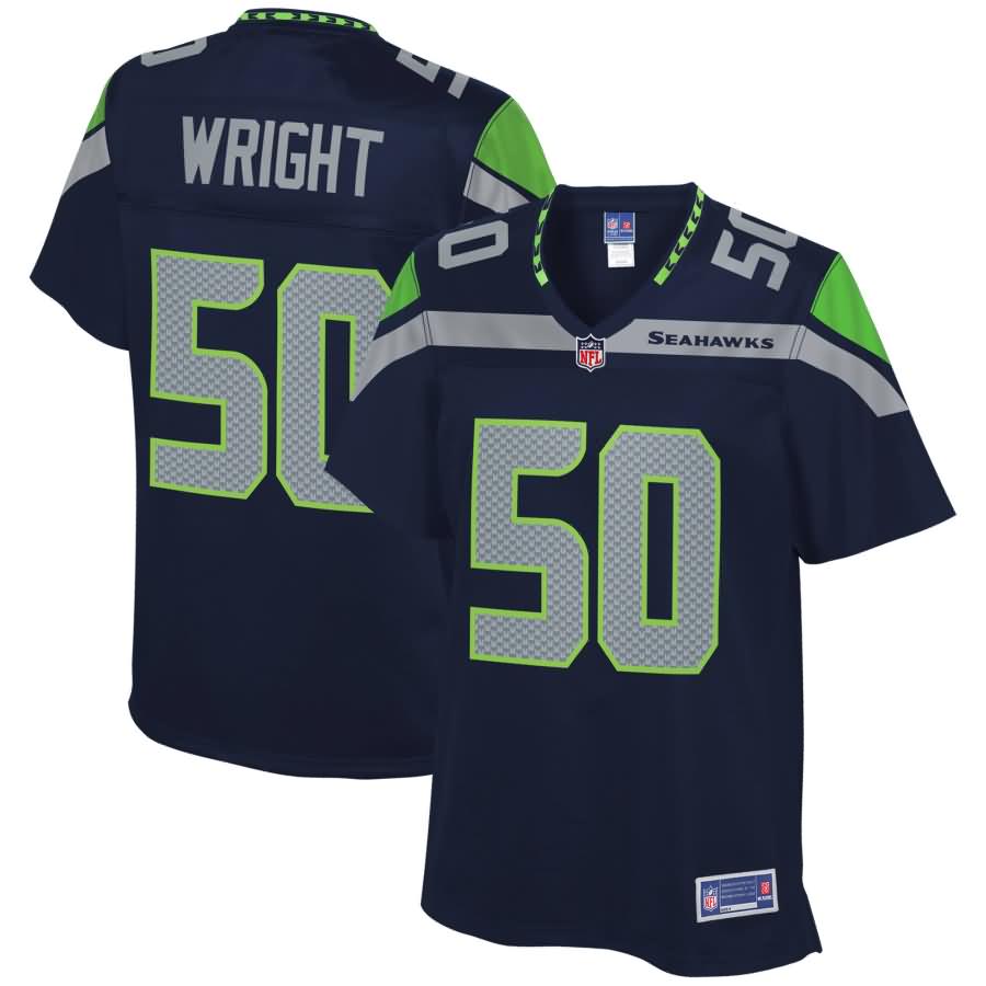 K.J. Wright Seattle Seahawks NFL Pro Line Women's Player Jersey - College Navy