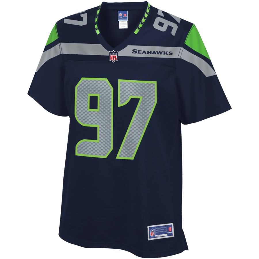 Poona Ford Seattle Seahawks NFL Pro Line Women's Player Jersey - College Navy
