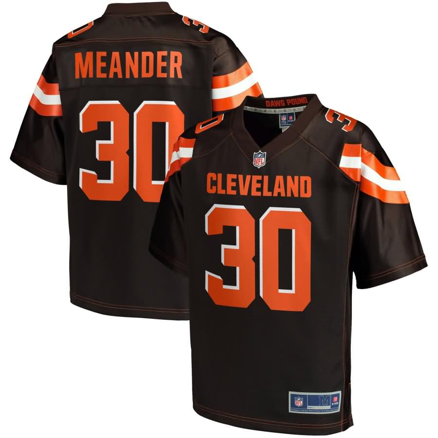 Montrel Meander Cleveland Browns NFL Pro Line Player Jersey - Brown