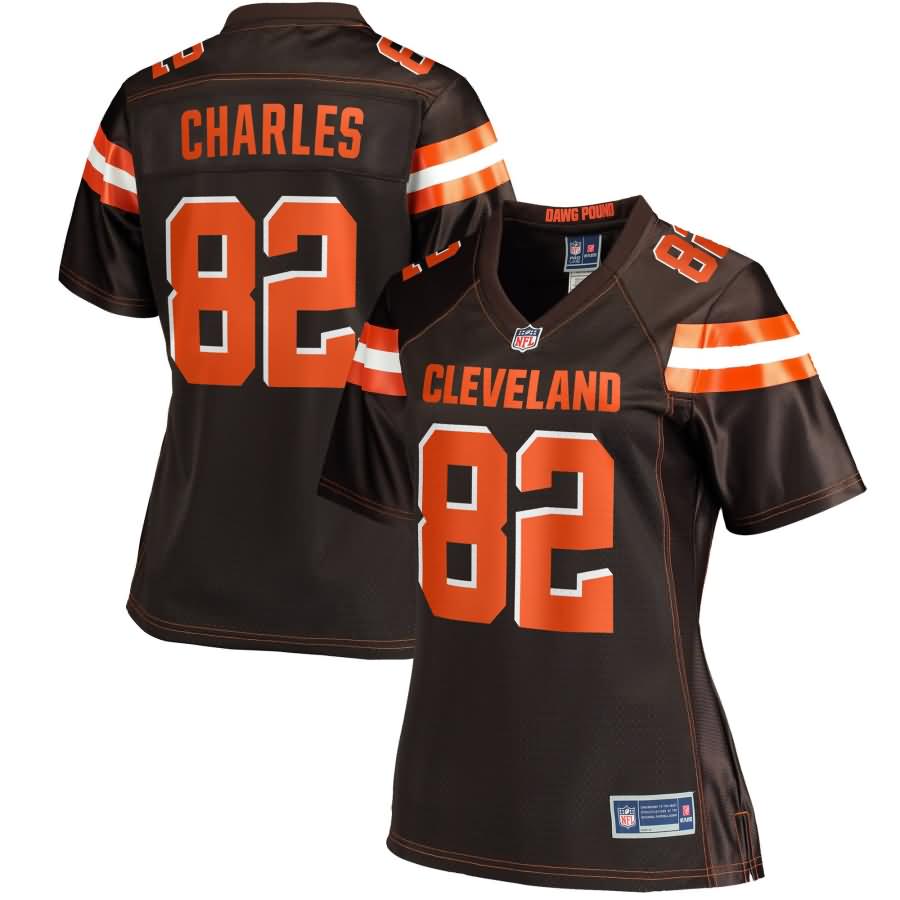 Orson Charles Cleveland Browns NFL Pro Line Women's Player Jersey - Brown