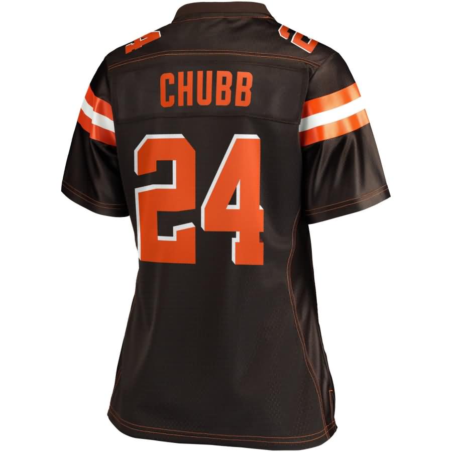Nick Chubb Cleveland Browns NFL Pro Line Women's Player Jersey - Brown