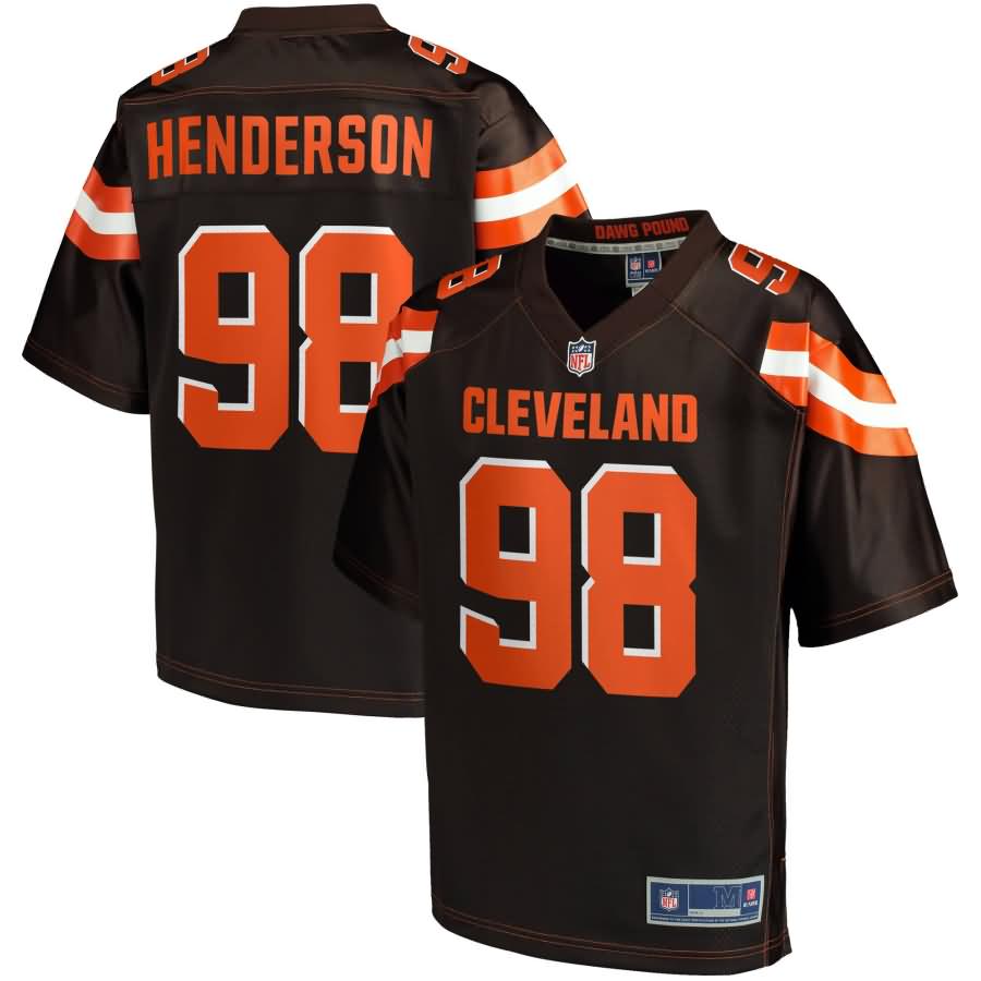 Zaycoven Henderson Cleveland Browns NFL Pro Line Youth Player Jersey - Brown