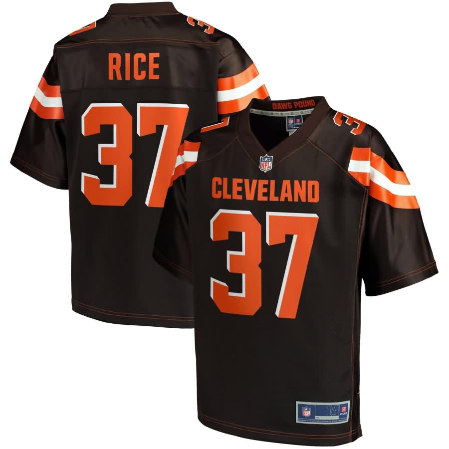 Denzel Rice Cleveland Browns NFL Pro Line Youth Player Jersey - Brown