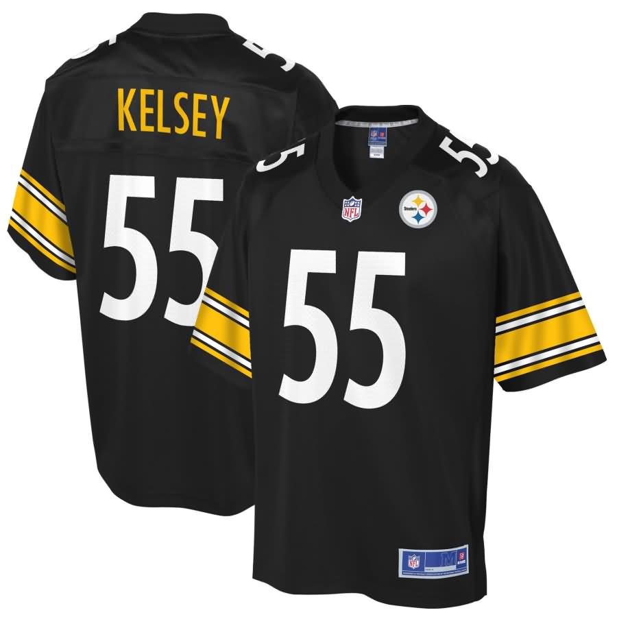 Keith Kelsey Pittsburgh Steelers NFL Pro Line Player Jersey - Black