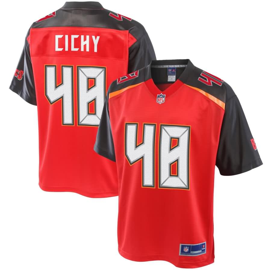Jack Cichy Tampa Bay Buccaneers NFL Pro Line Youth Player Jersey - Red