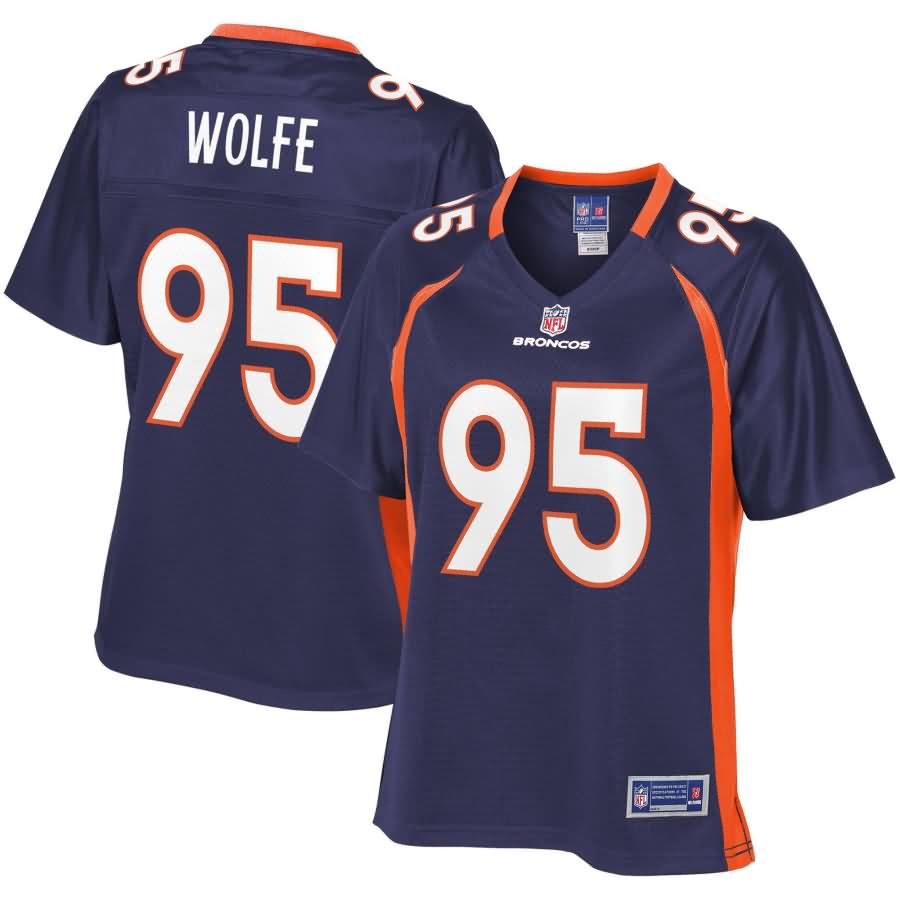 Derek Wolfe Denver Broncos NFL Pro Line Women's Alternate Player Jersey - Navy
