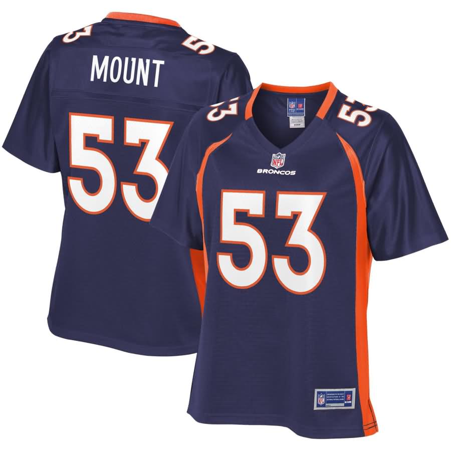 Deiontrez Mount Denver Broncos NFL Pro Line Women's Alternate Player Jersey - Navy