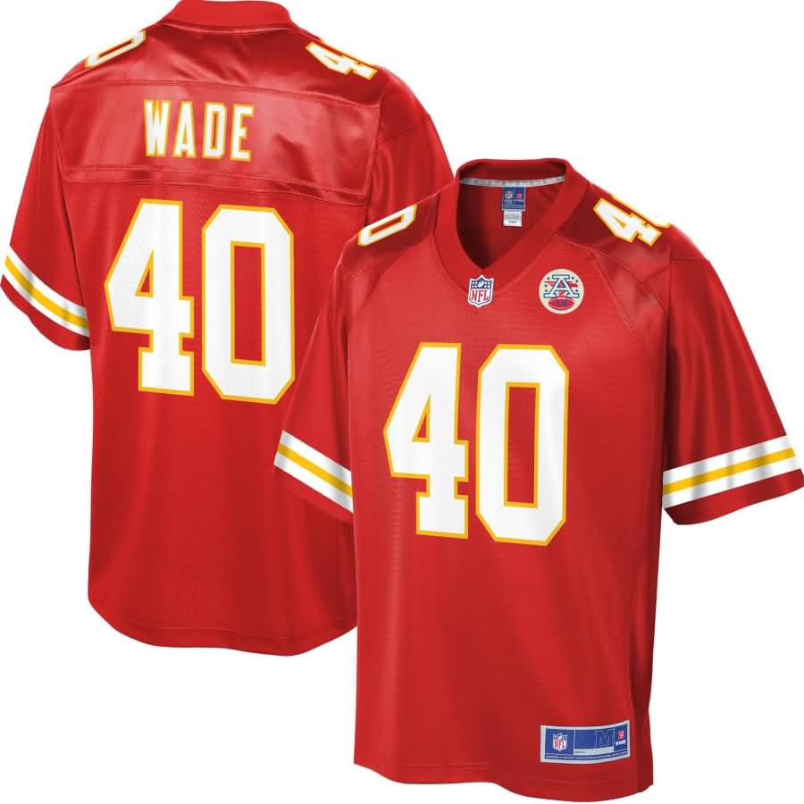 D'Montre Wade Kansas City Chiefs NFL Pro Line Player Jersey - Red