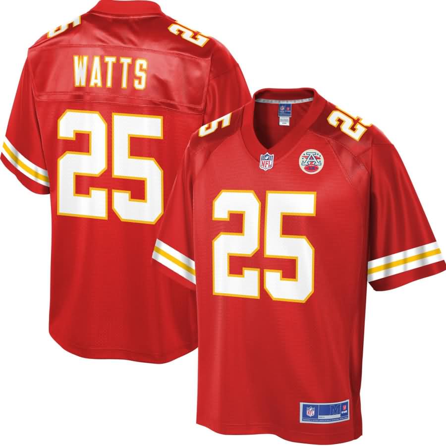 Armani Watts Kansas City Chiefs NFL Pro Line Youth Player Jersey - Red