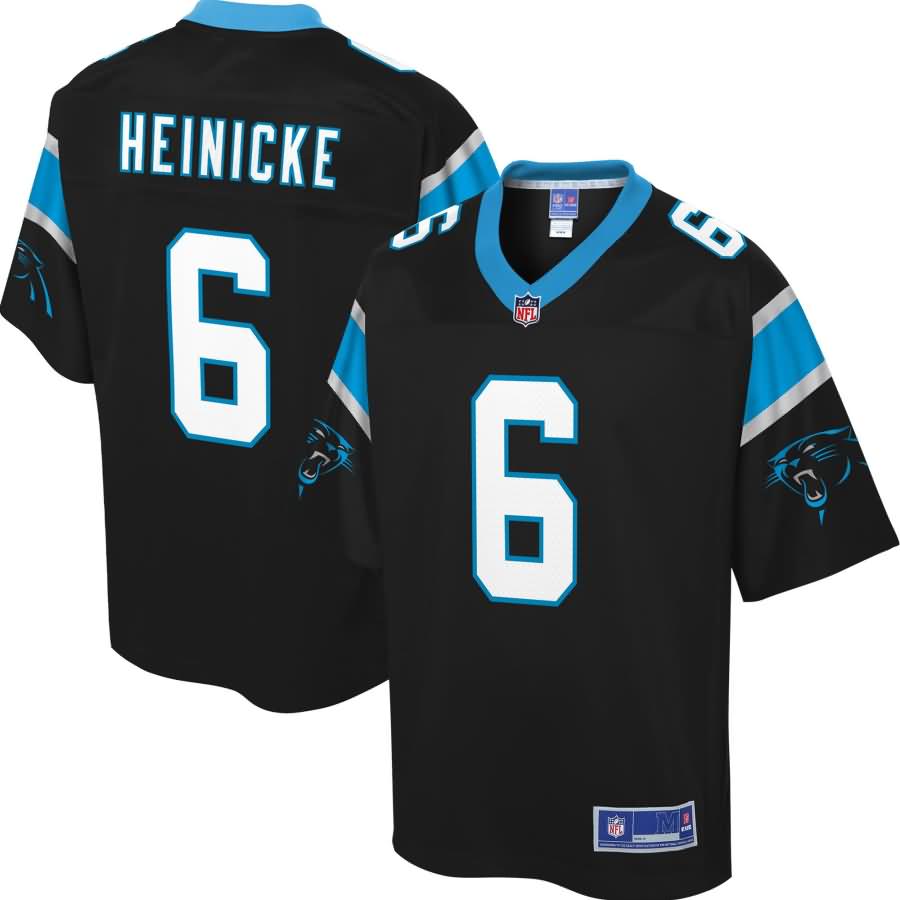 Taylor Heinicke Carolina Panthers NFL Pro Line Player Jersey - Black