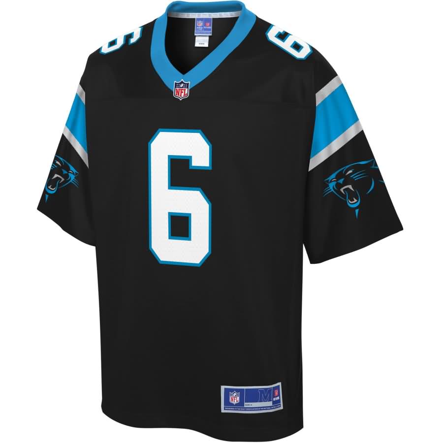 Taylor Heinicke Carolina Panthers NFL Pro Line Player Jersey - Black