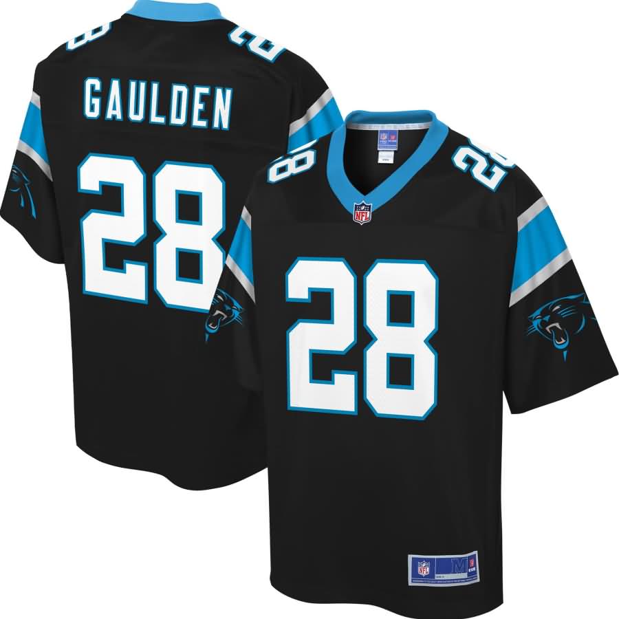 Rashaan Gaulden Carolina Panthers NFL Pro Line Player Jersey - Black