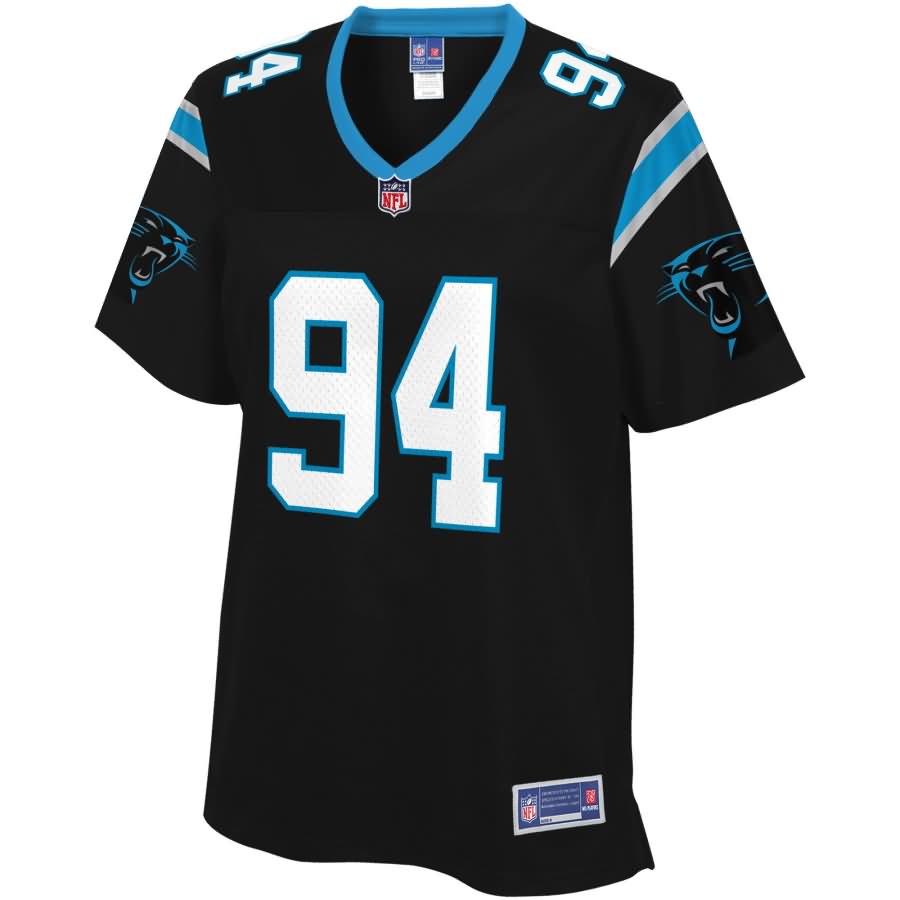 Efe Obada Carolina Panthers NFL Pro Line Women's Player Jersey - Black