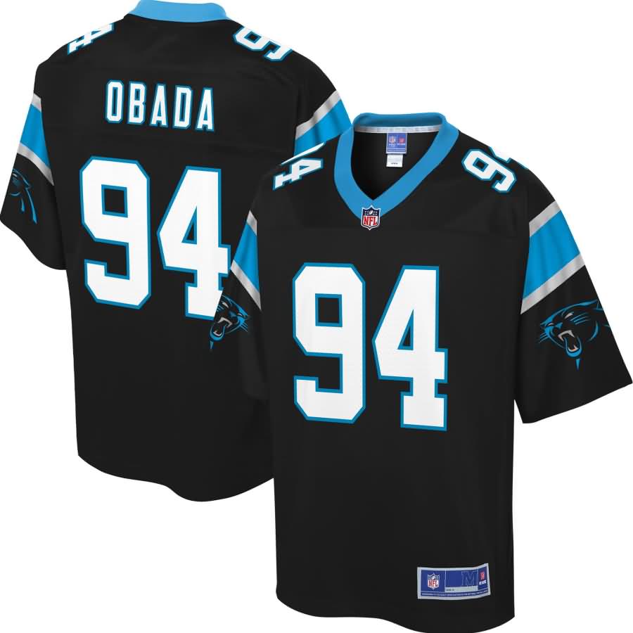 Efe Obada Carolina Panthers NFL Pro Line Youth Player Jersey - Black