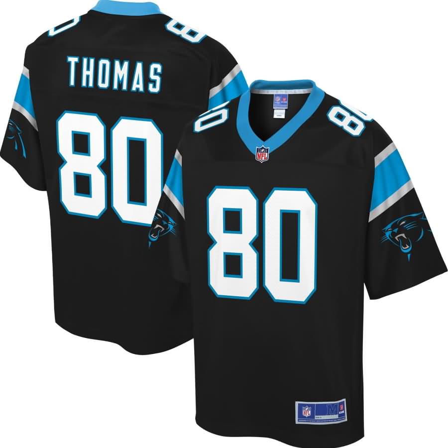 Ian Thomas Carolina Panthers NFL Pro Line Youth Player Jersey - Black