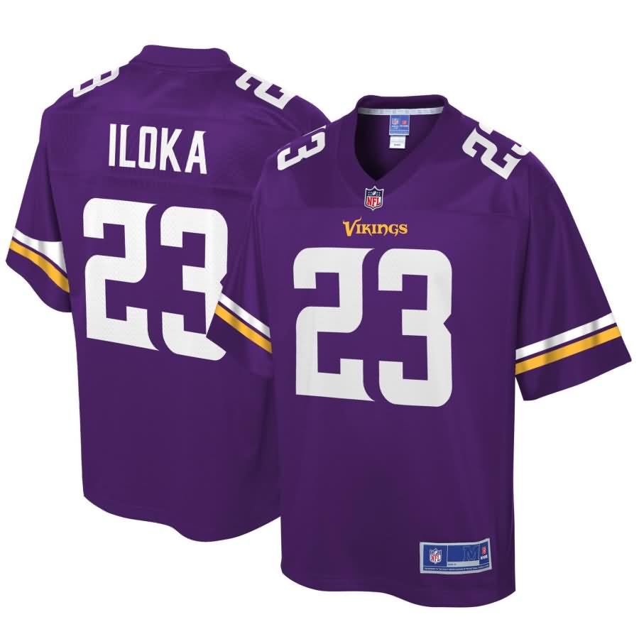 George Iloka Minnesota Vikings NFL Pro Line Player Jersey - Purple