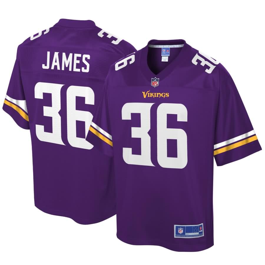 Craig James Minnesota Vikings NFL Pro Line Player Jersey - Purple