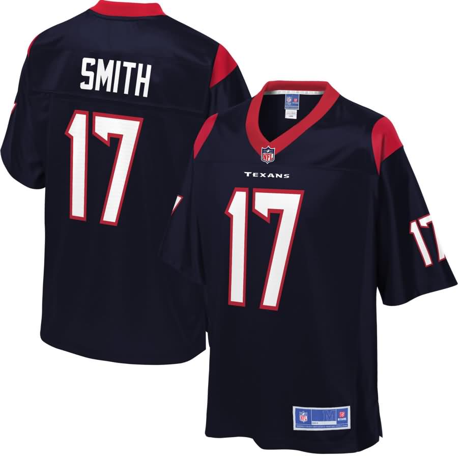 Vyncint Smith Houston Texans NFL Pro Line Player Jersey- Navy
