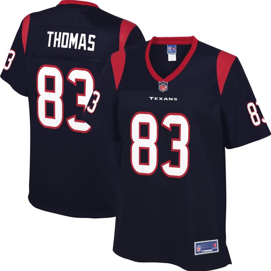 Jordan Thomas Houston Texans NFL Pro Line Women's Player Jersey - Navy
