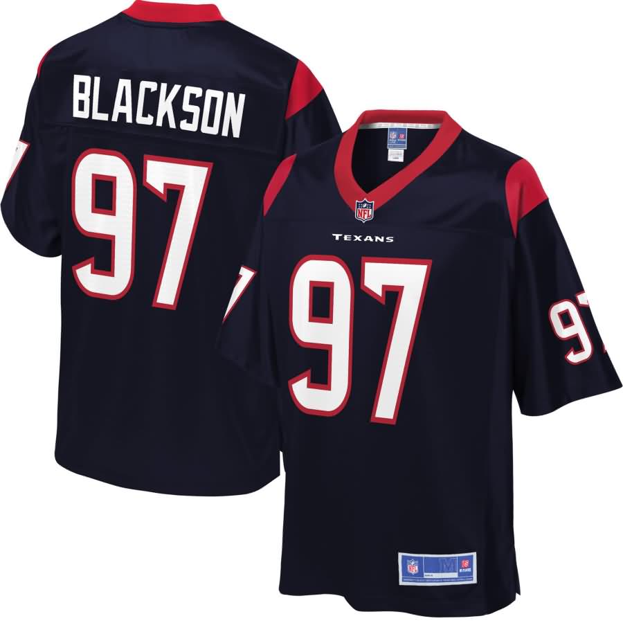 Angelo Blackson Houston Texans NFL Pro Line Youth Player Jersey - Navy