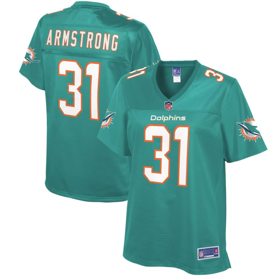 Cornell Armstrong Miami Dolphins NFL Pro Line Women's Player Jersey - Aqua