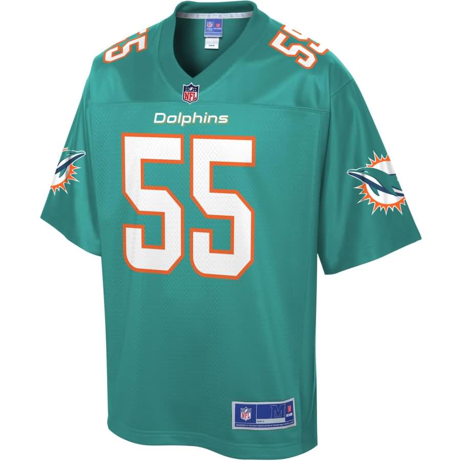 Jerome Baker Miami Dolphins NFL Pro Line Youth Player Jersey - Aqua