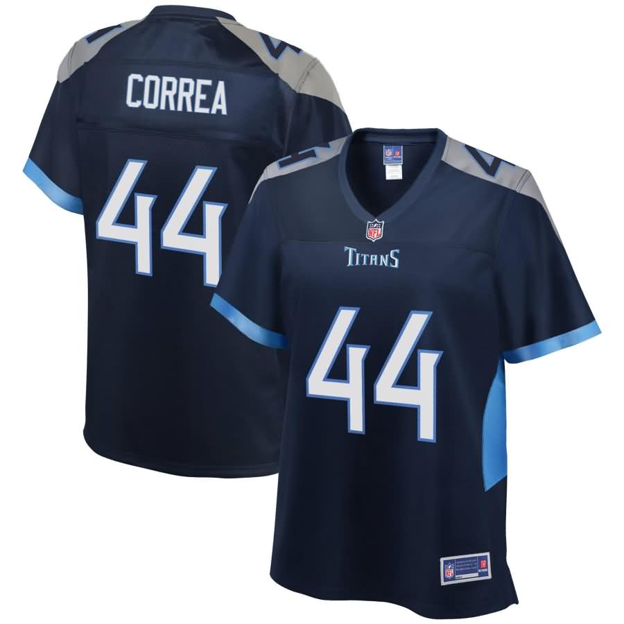 Kamalei Correa Tennessee Titans NFL Pro Line Women's Player Jersey - Navy