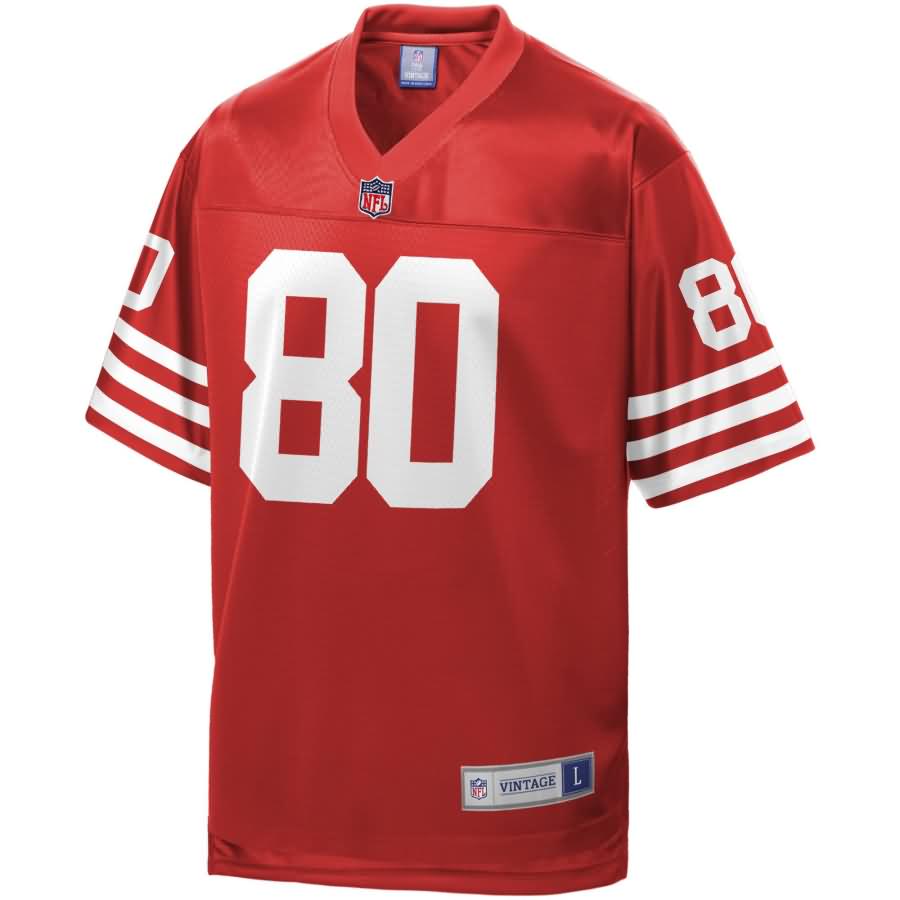 Jerry Rice San Francisco 49ers NFL Pro Line Retired Player Jersey - Red