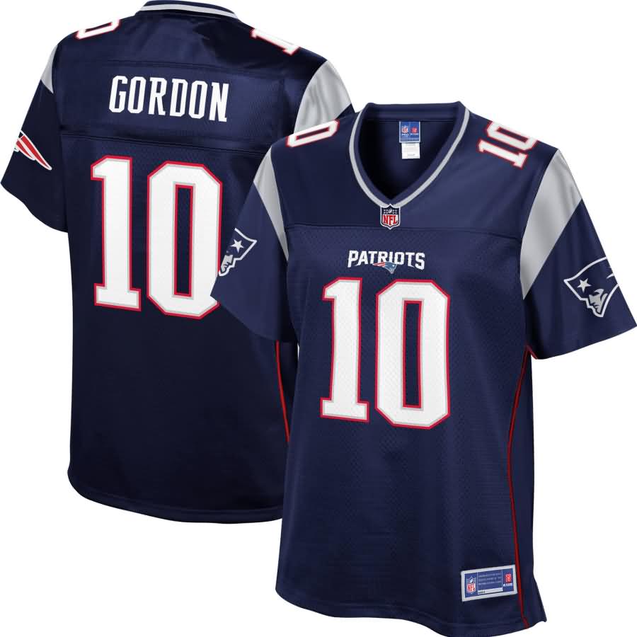 Josh Gordon New England Patriots NFL Pro Line Women's Player Jersey - Navy